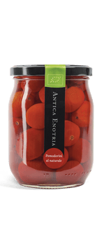 Bio-Kirschtomaten in Salzlake