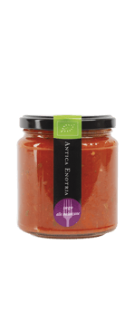 Bio-Tomaten-Sugo mit Melanzani