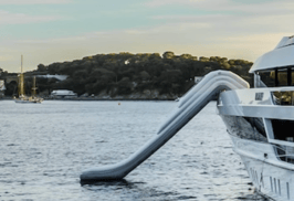 7m Inflatable Yacht Slide by Superyacht Inflatables