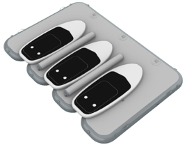 Superyacht Inflatables Triple eFoil Dock