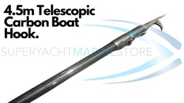 4.5m Carbon Boat Hook (Telescopic)