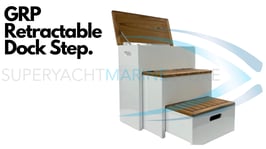 Retractable GRP Dock Steps
