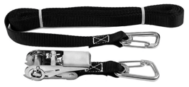 25mm Stainless 316 ratchet 6m - (Snap Hook)
