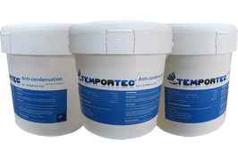 3 drums of 4 liters TEMPORTEC - ANTICONDENSATION