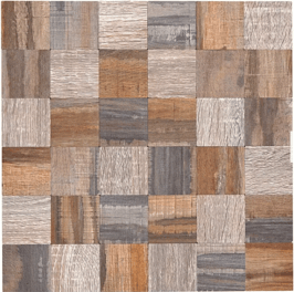 Mosaico Adesivo 50mm Wood Mix