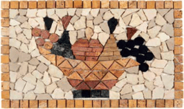 Rosone Cesto della Frutta 30x99x0,7 cm