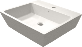 TOP/VASCA RETTANGOLA L