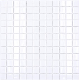 MOSAICO PURO POOL BIANCO 25mm