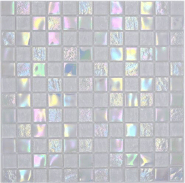 MOSAICO GLOSSY POOL NEVE 23,5mm