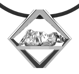 Zugspitze - dein Bergschmuck (Ansicht Seebensee)