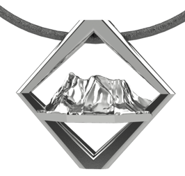 Zugspitze - dein Bergschmuck (Ansicht Österreich)