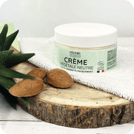 Natürliche Pflanzencrème