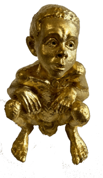 Beejoir - "Louis Vuitton LV Child" Gold