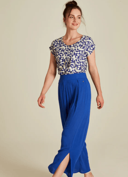 Lockere Eco-Vero Hose in 2 Farben