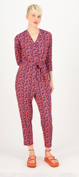 Hübscher lässiger Overall 3/4 Ärmel - Blutsgeschwister