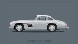 Mercedes Benz SL - gullwing