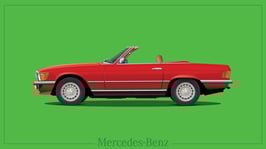 Mercedes Benz SL (R107)