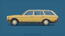 Mercedes Benz W123 T kombi / karavan