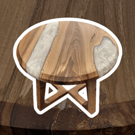 Kautschtisch aus Eiche