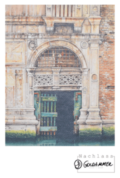 Goldammer, Karl Nachlass - Kanaltor in Venedig