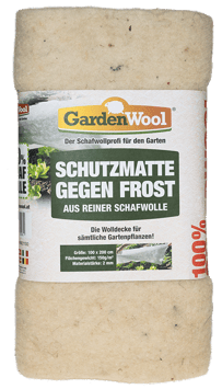 Schutzmatte gegen Frost