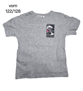 Kindershirt grau Statur