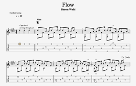 "Flow" Noten (+TABs)
