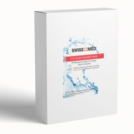 Swiss Med Collagen Marine Mask Serum with 20 ml serum/ 10 pieces sheet masks in a pack