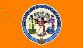 Caddo Indian Nation in Oklahoma Flag