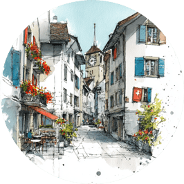 Workshopwoche Watercolor Sketching, Next Adventure