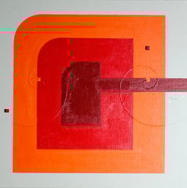 MIDCENTURY E7 16    410mm×410mm   S6   Acrylic   2015