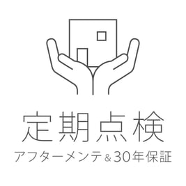 定期点検とアフターメンテナンスと保証