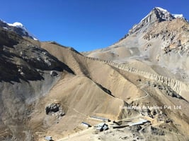 トロンパス手前ハイキャンプ（4800m）