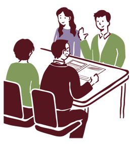 家族信託のイメージイラスト