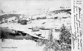 101-020 Verlag Engadin Press Co., Karte gelaufen. Sammlung J. Rayner