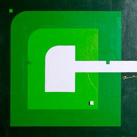 MIDCENTURY E7 10    410mm×410mm   S6   Acrylic   2015