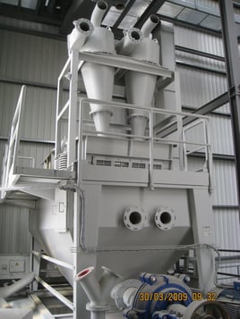 Sand cyclone system