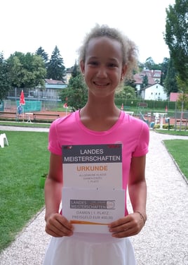 Johanna Hiesmair: 2-fache OÖ. Landesmeisterin der allgemeinen Klasse Damen 2020