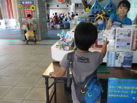 お姉さんからアドバイスも