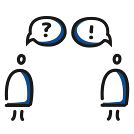 Online-Mediation Zeichnung