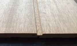 無垢フローリング　目透し加工