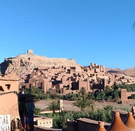 アイト・ベン・ハッドゥの頂上からの眺めは最高です♡