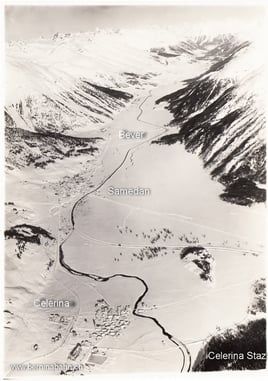 120-008 Flugaufnahme, vermutlich 1920/21. Archiv RhB