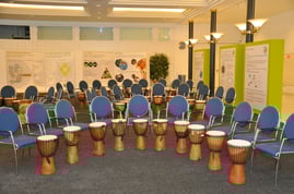 Teambuilding 2012 mit 120 TeilnehmerInnen, Interlaken