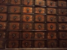 生薬　百味箪笥　