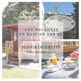 bon cadeau pour une chambre d'hôtes en Baie de Somme