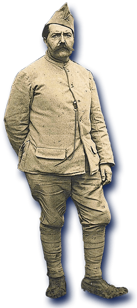 orthe , bélus , landes , durosoir , violon , maréchal , caplet , neuville st vaast , guerre , colombophile ,  1914 , douaumont ,  quintette du général