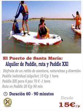 paddle xxl El Puerto de Santa Maria