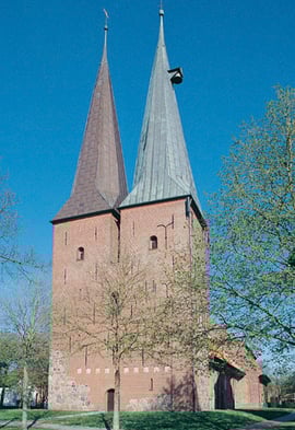 Außenansicht der Kirche St. Nicolai