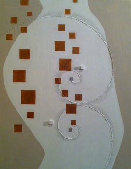 Elegante 9   F6   318mm×410mm Acrylic 2011